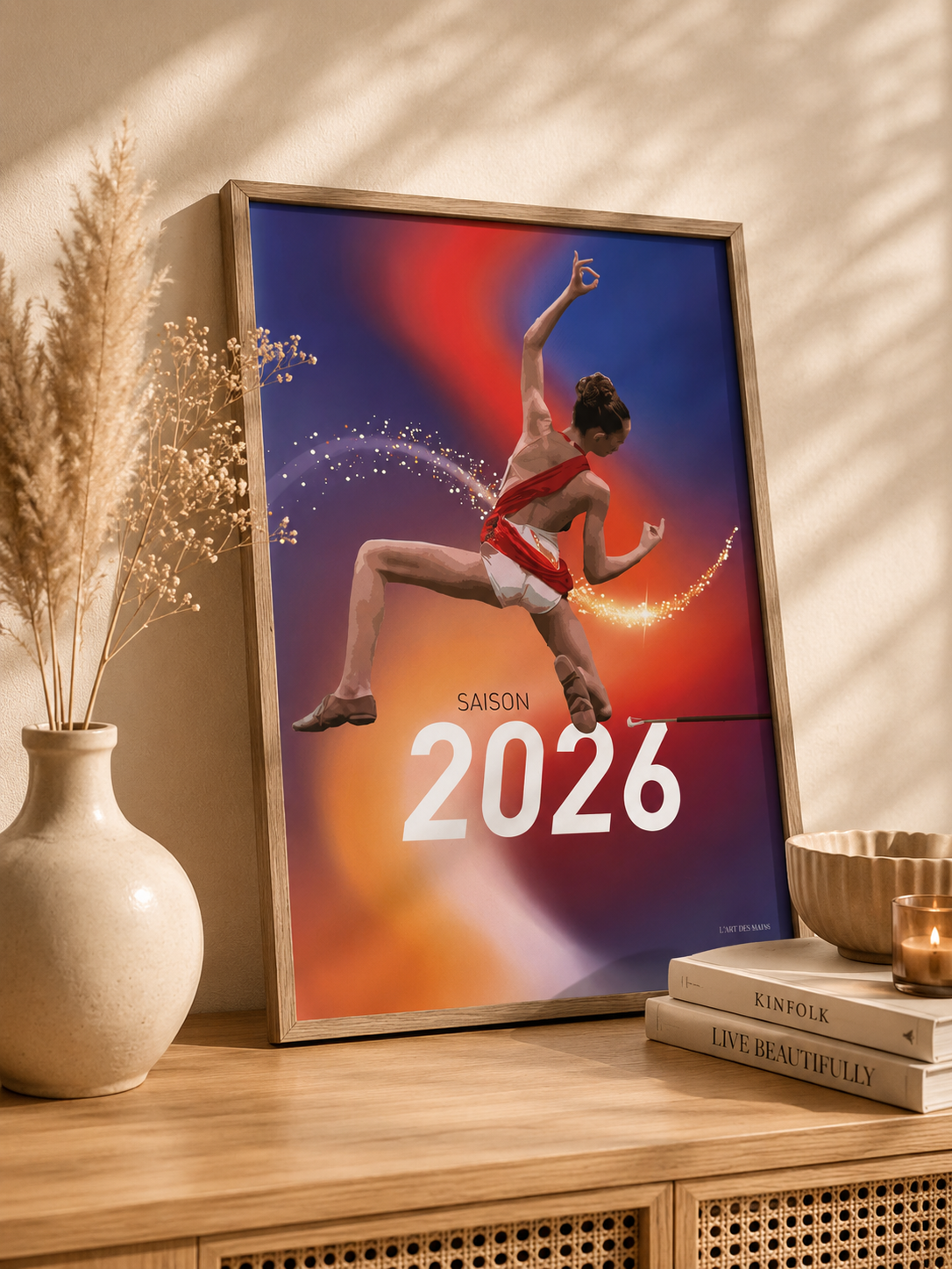Affiche personnalisée de twirling